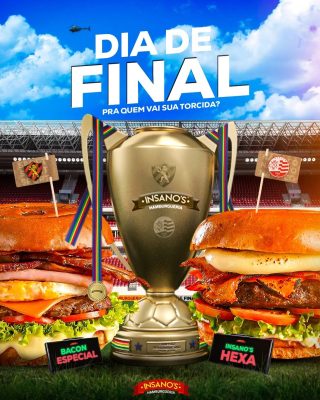 A final do Campeonato Pernambucano 2024 chegou! 🏆 É Insano’s Hexa ou Bacon Especial 🍔Dois gran